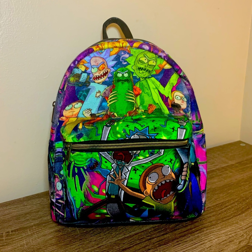 Custom Rick and Morty Loungefly